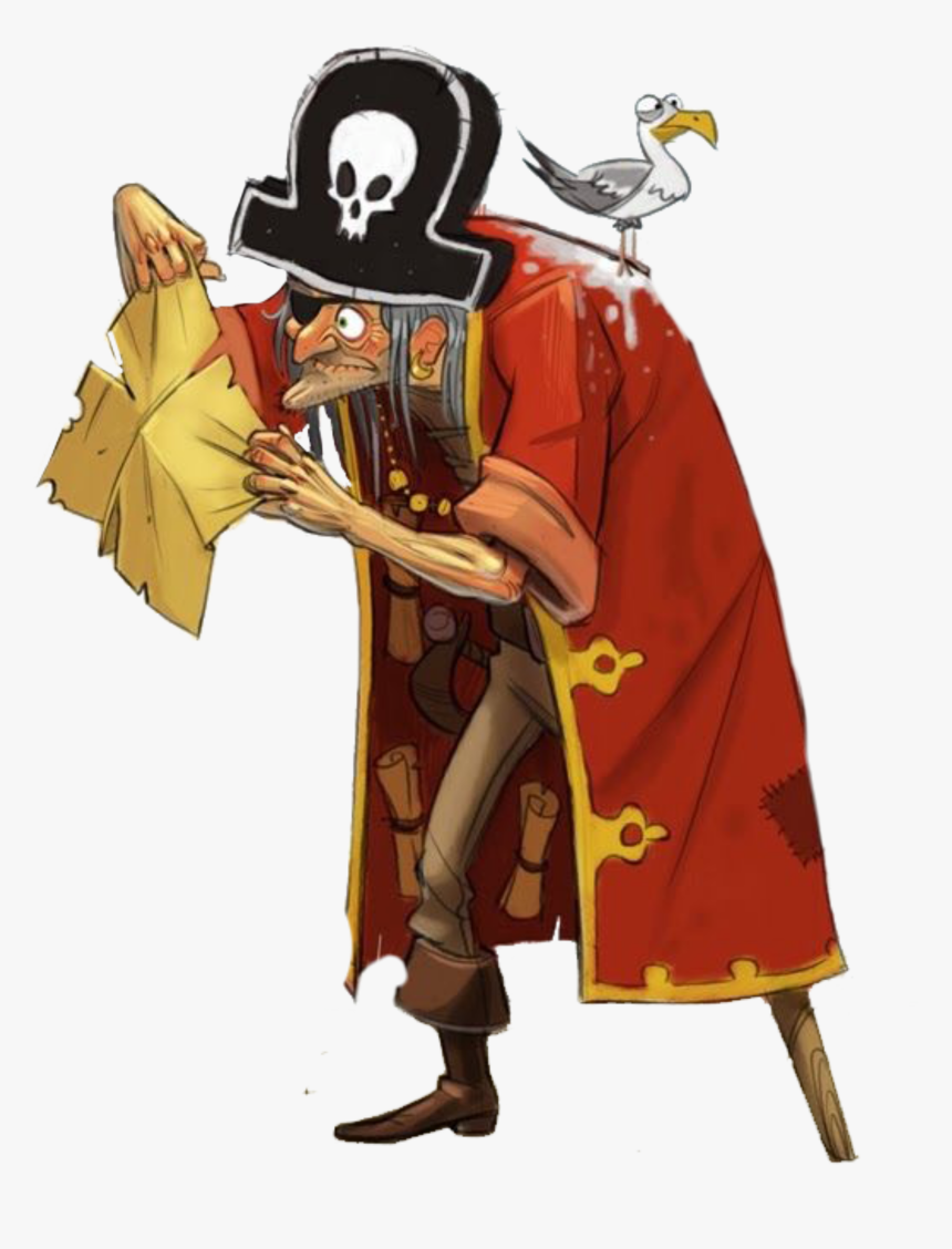 #pirate #pirates #map #treasure #pirata - Cartoon, HD Png Download, Free Download