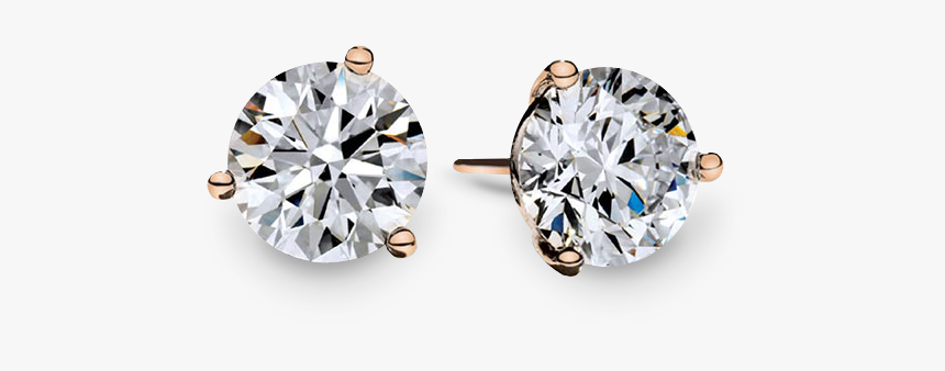 Classics - Diamond Stud Earrings Png, Transparent Png, Free Download