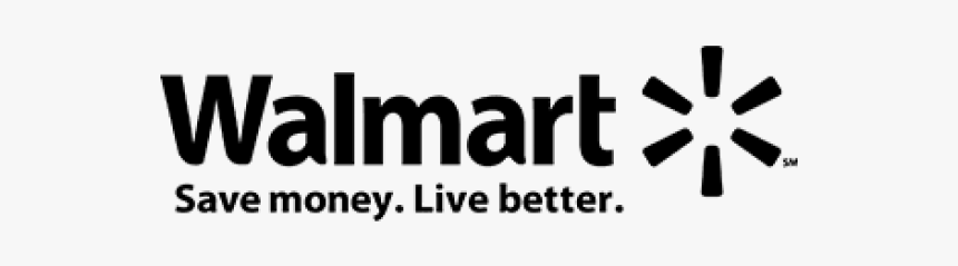 Walmart Logo White Png - Walmart Logo Black And White, Transparent Png, Free Download