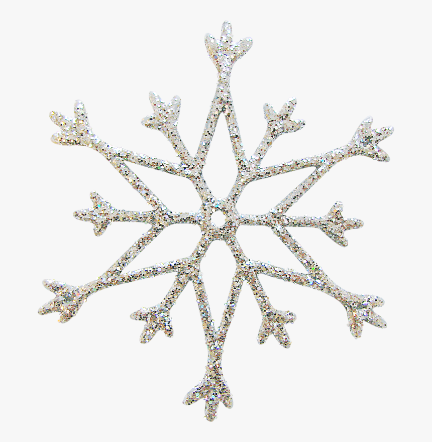White Transparent Background Snowflake Clipart, HD Png Download, Free Download