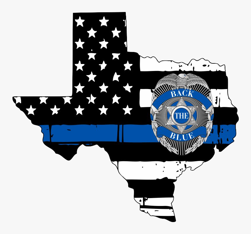 Texas Thin Blue Line, HD Png Download, Free Download
