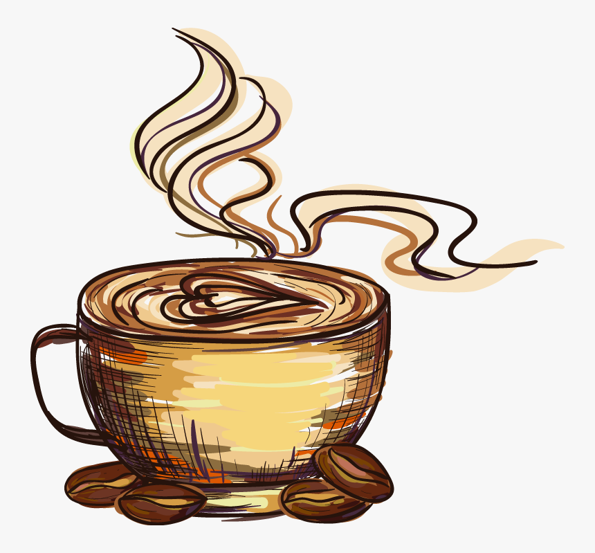 French Horn, Coffee Shops, Coffee Time, Clip Art, Coffee - Кофе Пнг, HD Png Download, Free Download