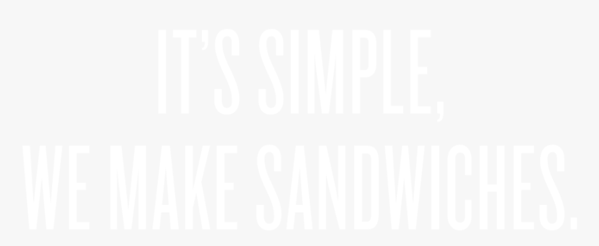 Wemakesandwiches - Johns Hopkins Logo White, HD Png Download, Free Download