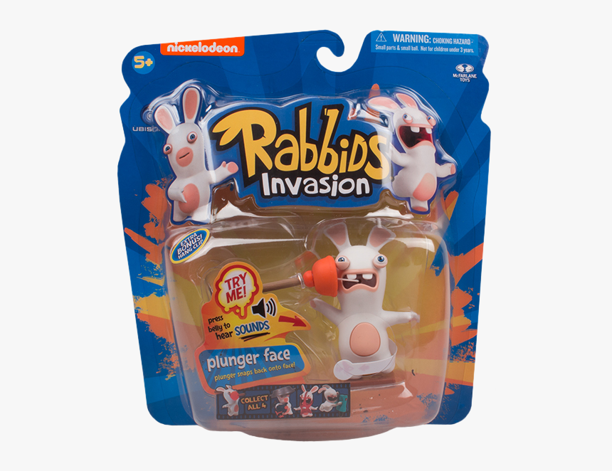 Action Figure Rabbids Invasion, HD Png Download, Free Download