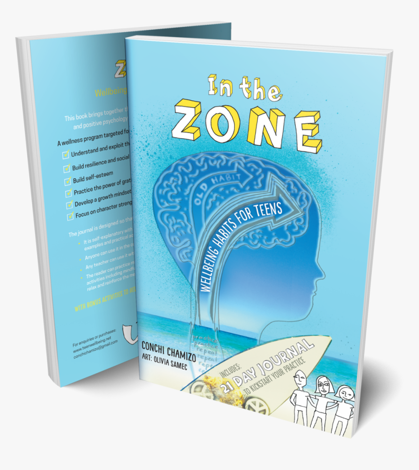 In The Zone Wellbeing For Teens - Brochure, HD Png Download, Free Download