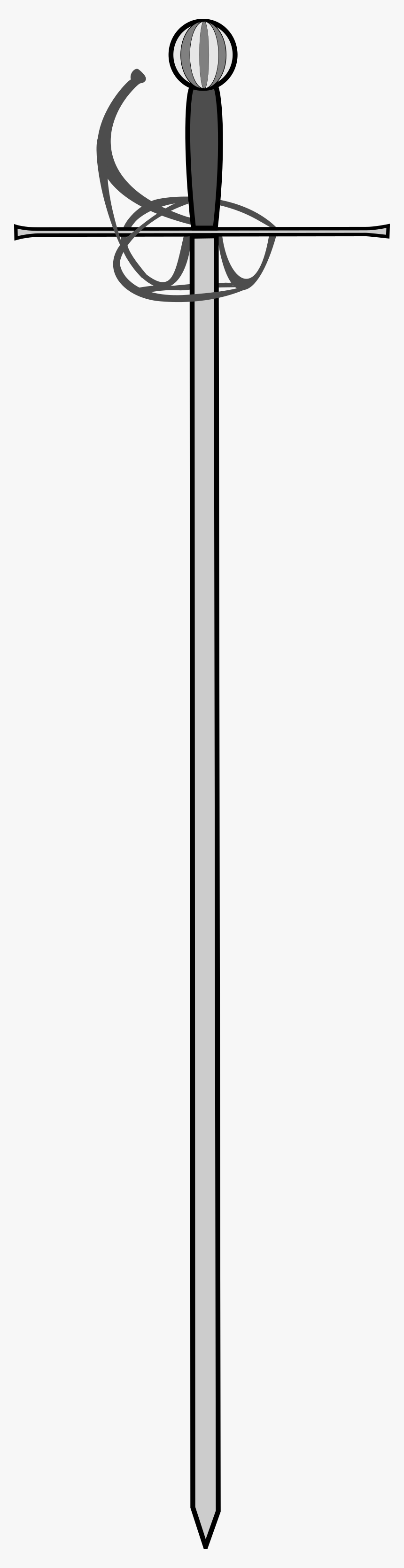 Rapier - Rapier Vector Png, Transparent Png, Free Download