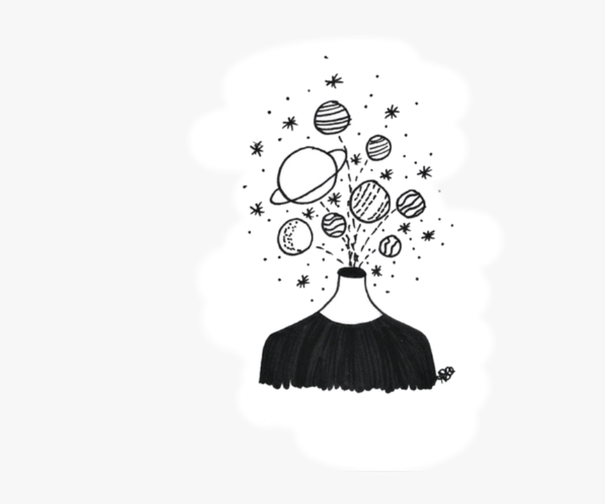 Planet Clipart Aesthetic - Aesthetic Drawings Of Planets, HD Png Download, Free Download