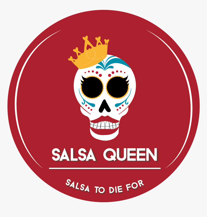 Salsa Queen Creamy Jalapeno Dip , Png Download - Skull, Transparent Png, Free Download