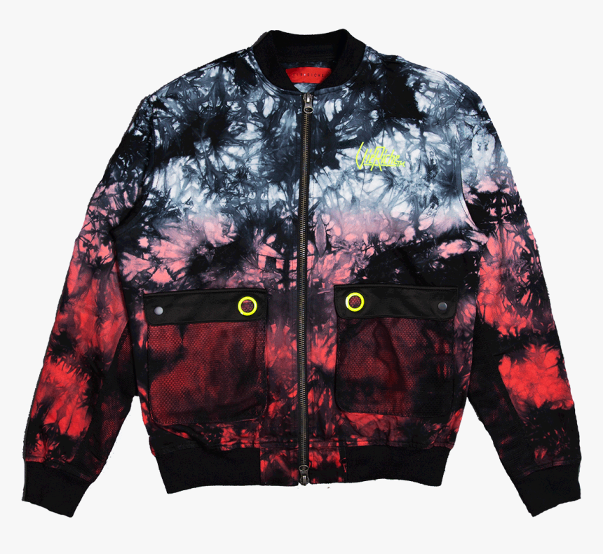 Dip Dye Bomber Jkt - Felpa Iuter Tiger, HD Png Download, Free Download