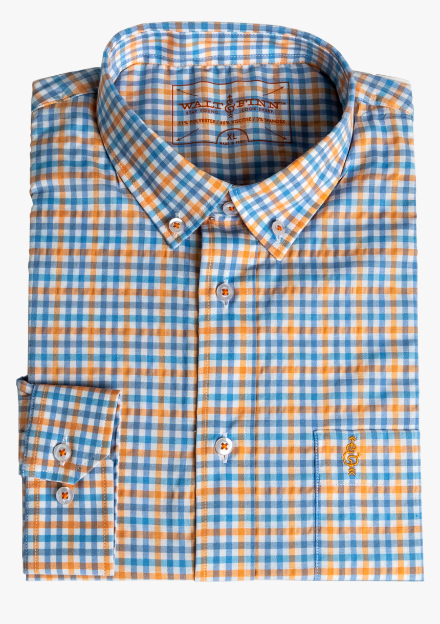 Willie Wash & Wear Performance Stretch Button Down - Plaid, HD Png Download, Free Download