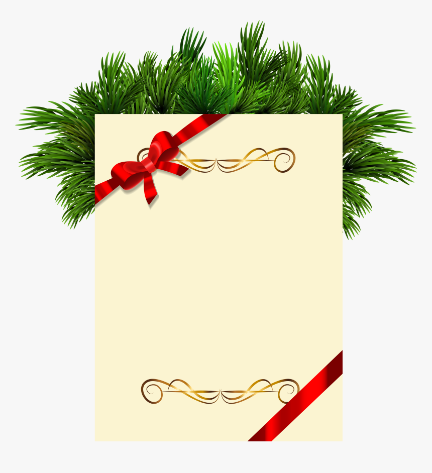 Blank Christmas Invitation Background, HD Png Download - kindpng