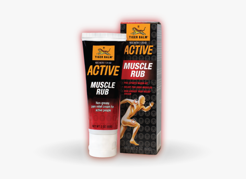 Tiger Balm Active Muscle Rub, HD Png Download, Free Download