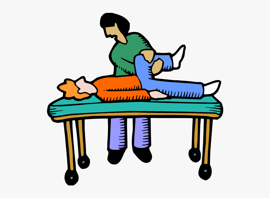 Phyiscal Therapist Working With A Patient - Physical Therapy Clipart, HD Png Download, Free Download