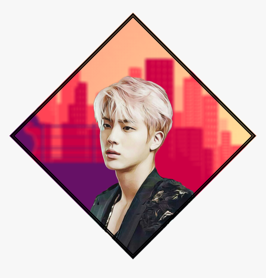 Jin Bts Pink Hair, HD Png Download, Free Download