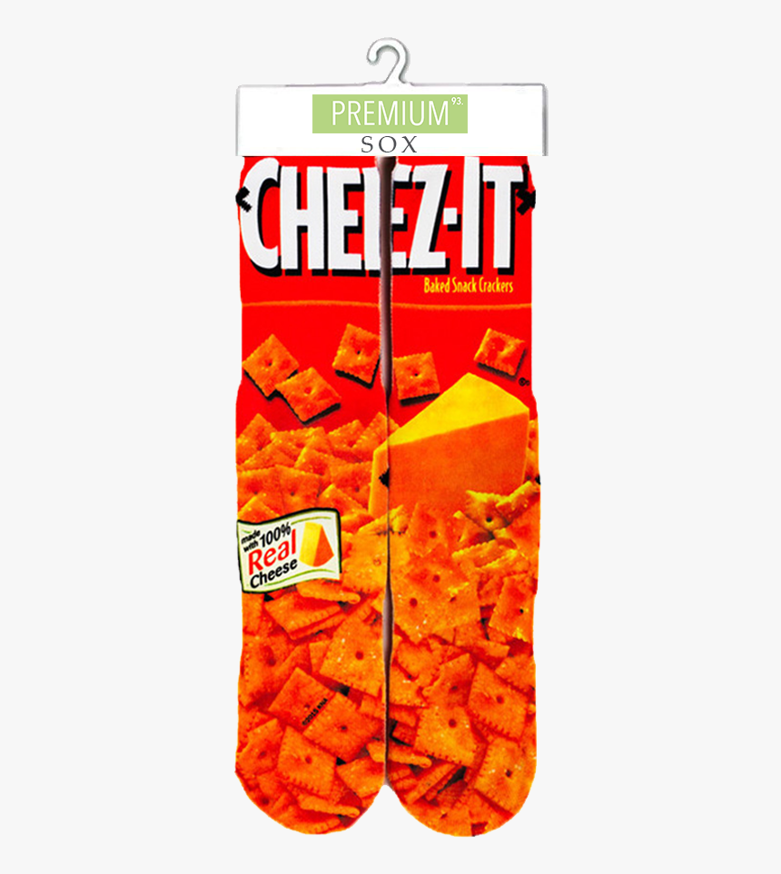 Cheezitz Socks - Cheez It Socks, HD Png Download, Free Download