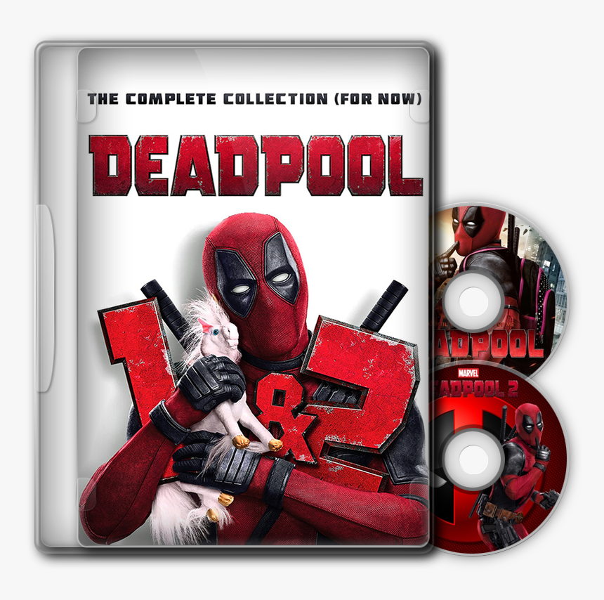 5c4c0e7604273 Deadpoolclearcase - Dead Pool 1 And 2, HD Png Download, Free Download