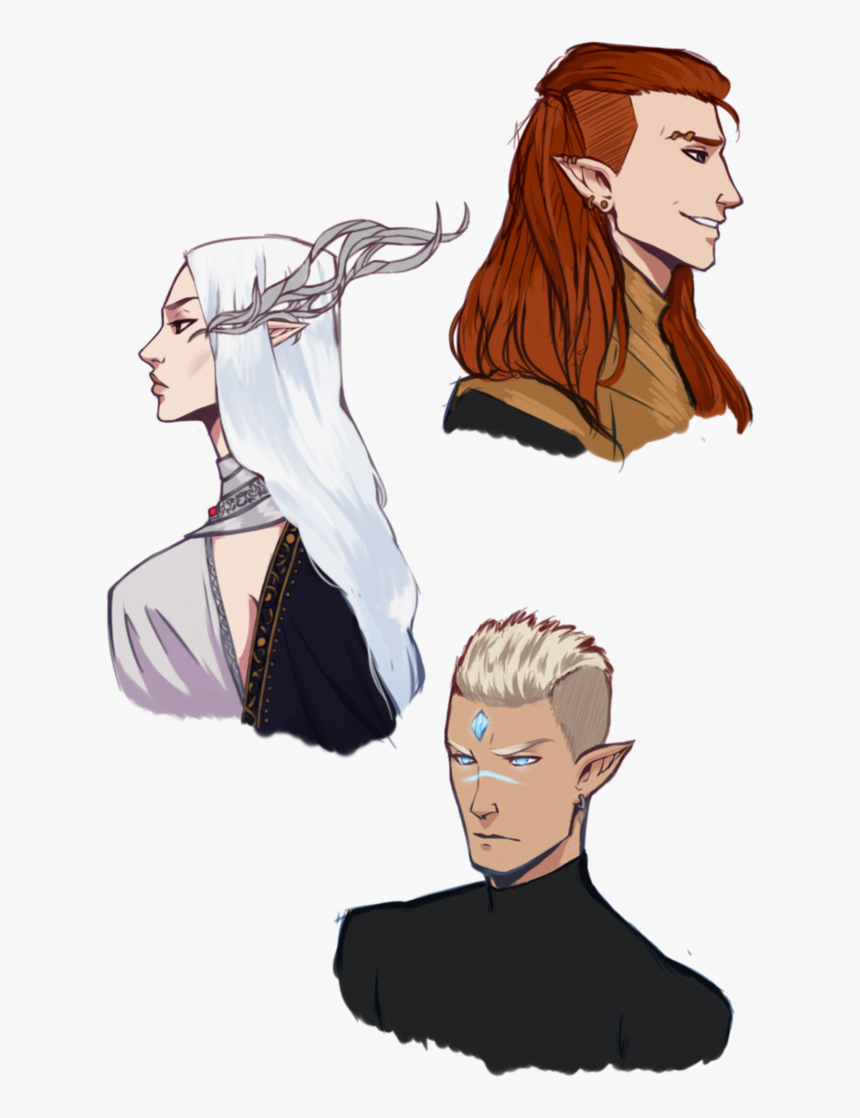 Pantheon Drawing Simple - Dragon Age Elven Pantheon, HD Png Download, Free Download