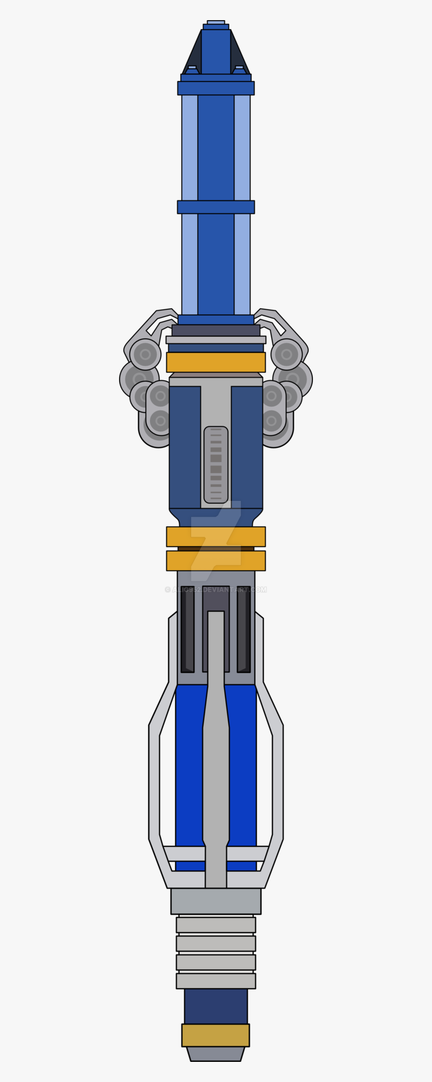 Sonic Screwdriver Pixel Art, HD Png Download, Free Download