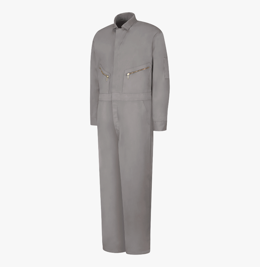 Zip-front Cotton Coverall - Formal Wear, HD Png Download, Free Download