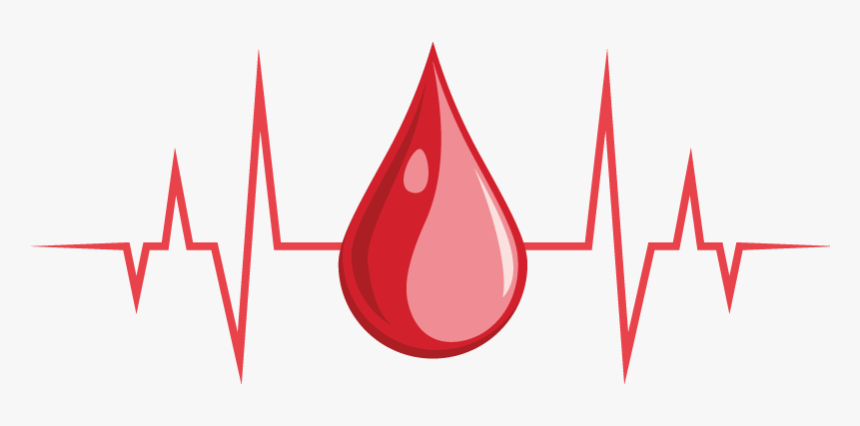 Heartbeat Vector Png - Icon Blood Donation Png, Transparent Png, Free Download