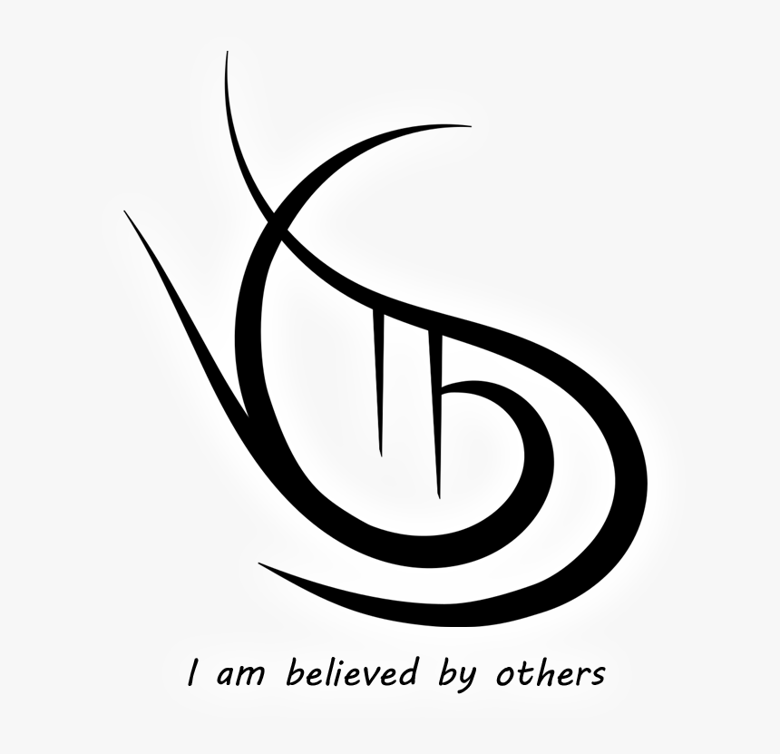 “i Am Believed By Others” Sigil
requested By Anonymous - Line Art, HD Png Download, Free Download