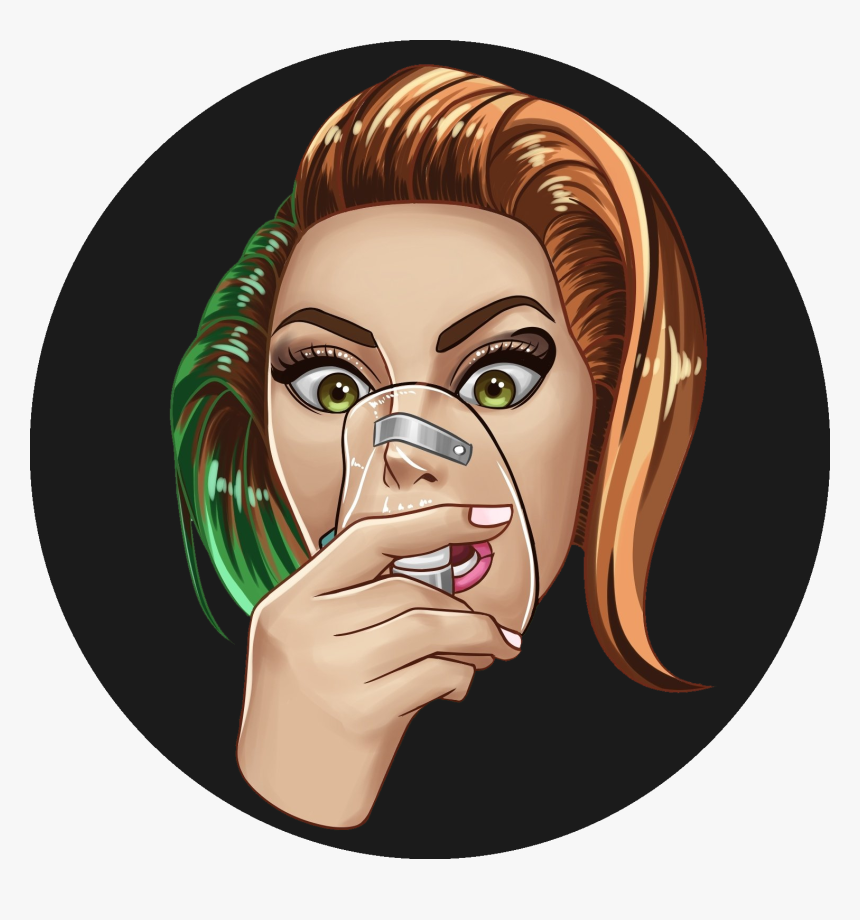 Shook - Lady Gaga Emoji Png, Transparent Png, Free Download