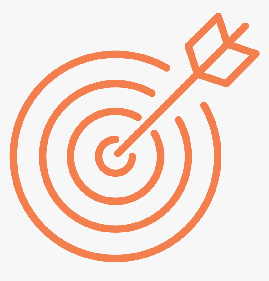 Bullseye - Target Icon Line, HD Png Download, Free Download