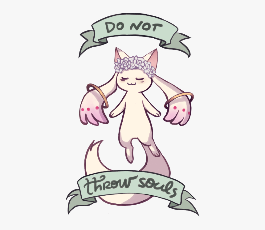 “ Kyubey, Evil Little Whore - Kyubey Do Not Throw Souls, HD Png Download, Free Download
