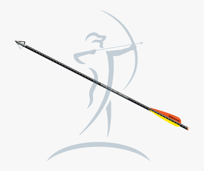 Easton Full Metal Jacket Fmj Crossbow Bolt - Skier Turns, HD Png Download, Free Download