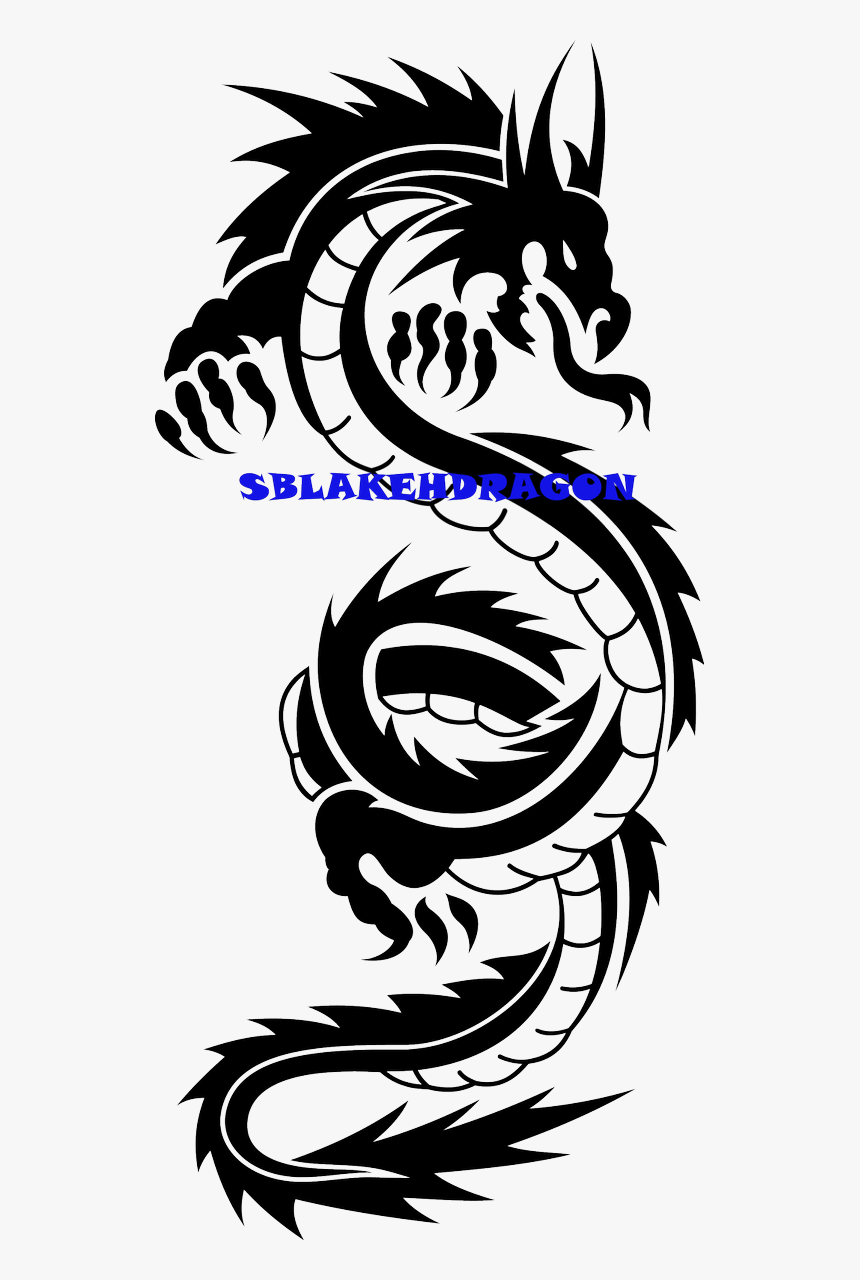 Dauntless Kind Of Night - Dragon Tattoo Art Design, HD Png Download, Free Download