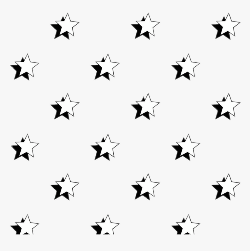 #stars #3d #star #constellation #double #black #blackandwhite - Vsco Star, HD Png Download, Free Download