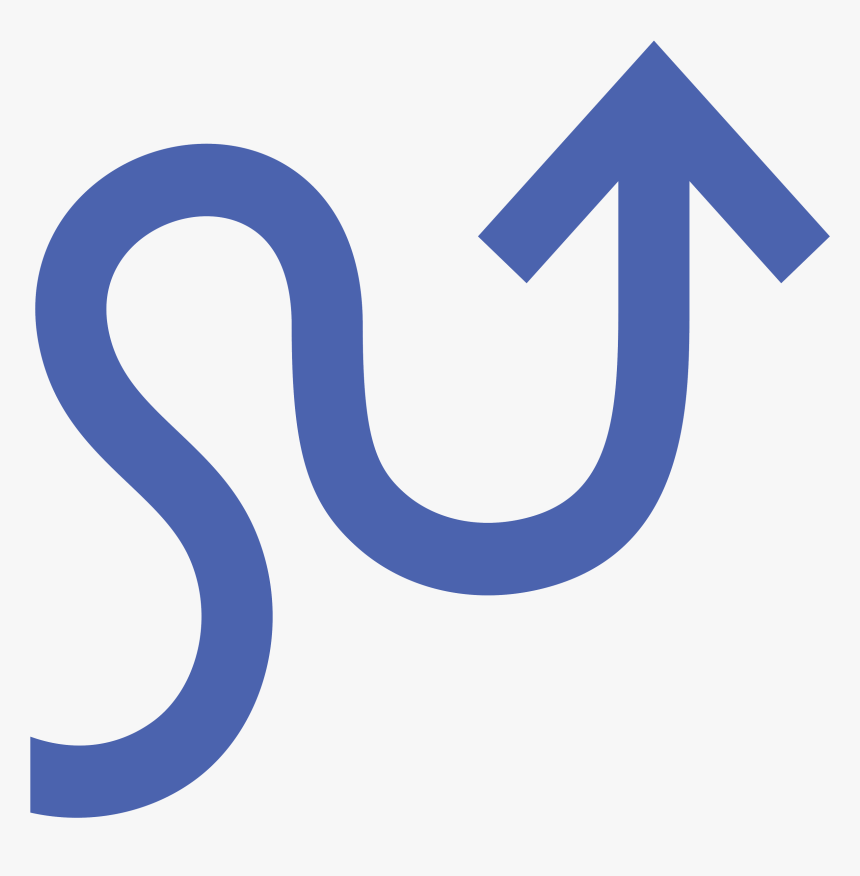 Straight Up Arrow - Blue Down Arrow, HD Png Download, Free Download
