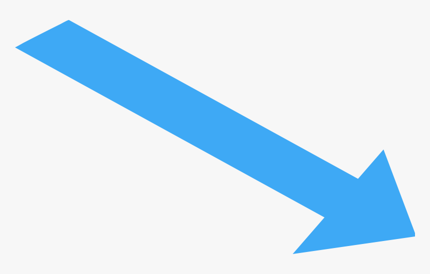 Straight, Wide Directional Pointing To Lower Right - White Flag Blue Diagonal Line, HD Png Download, Free Download