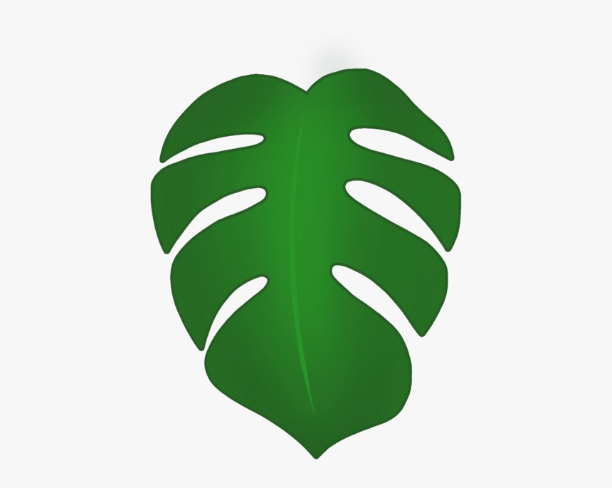 Jessie Ward ’s First Draft Of Our Monstera Emoji - Illustration, HD Png Download, Free Download