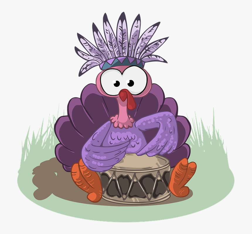 Transparent Cartoon Turkey Background, HD Png Download, Free Download