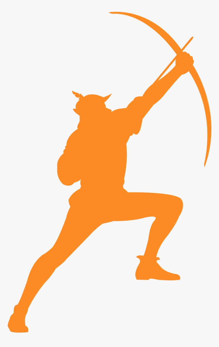 Silhouette Robin Hood Vector, HD Png Download, Free Download