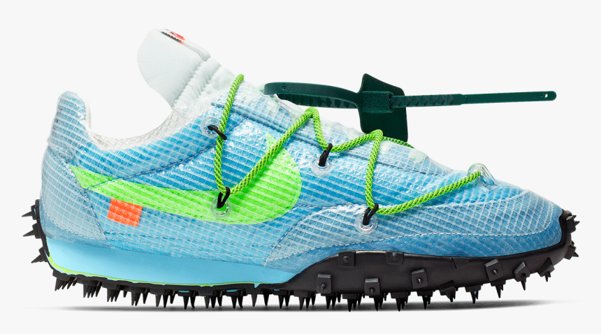 Wmns Waffle Racer X Off-white Blue - Off White Waffle Runner, HD Png Download, Free Download