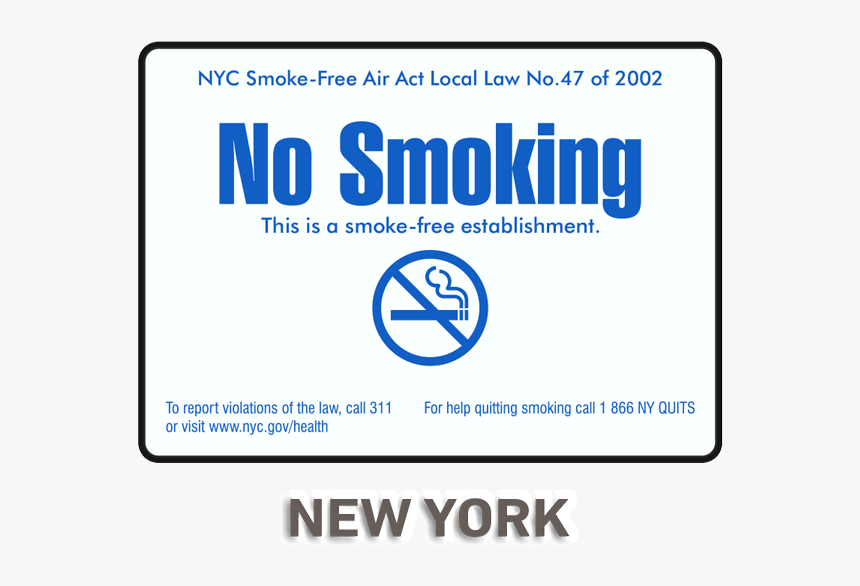 Nyc Doh No Smoking Sign, HD Png Download, Free Download