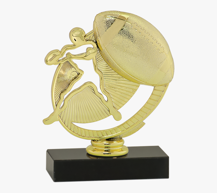 Silhouette Football Trophy - Shot Put Trophy Gold Images Transparent, HD Png Download, Free Download