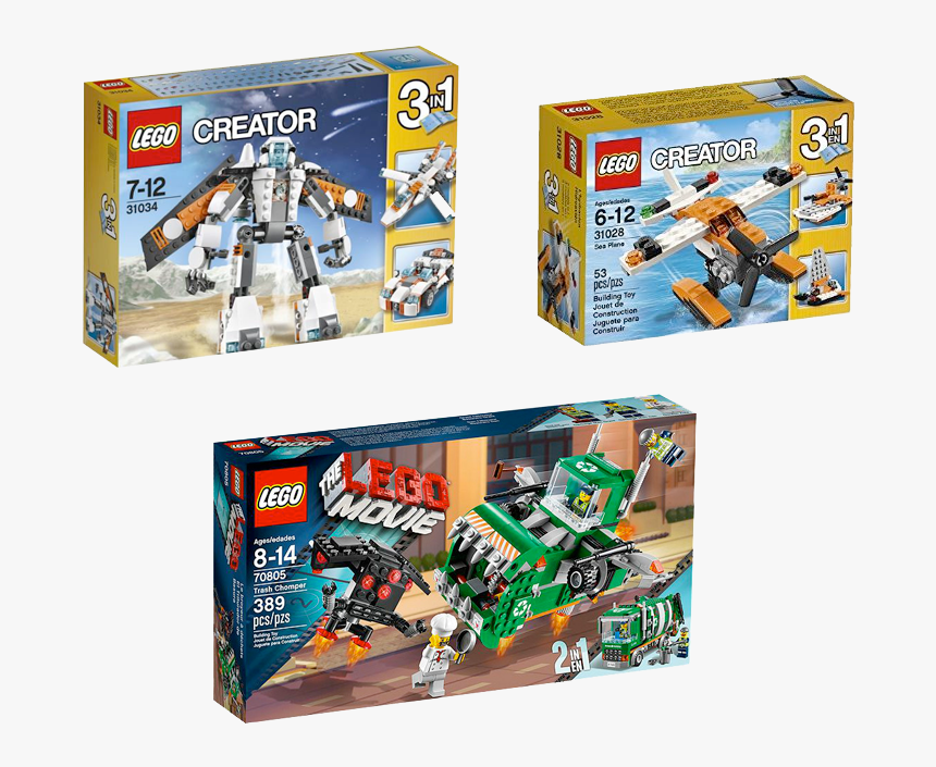 The Lego Creator 3 In 1 Sets Come With Instructions - Lego 2 In 1 Sets, HD Png Download, Free Download