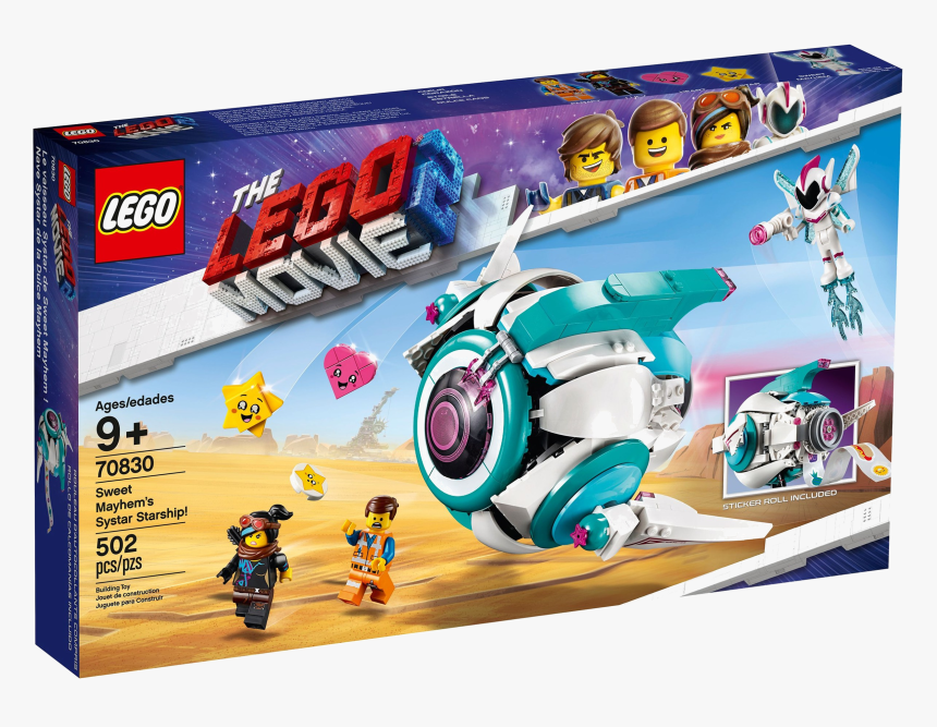 Lego Movie 2 Sweet Mayhem, HD Png Download, Free Download