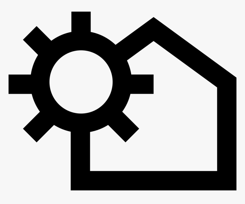 House Outline Variant With Sun - Logo National Tps Alliance, HD Png Download, Free Download