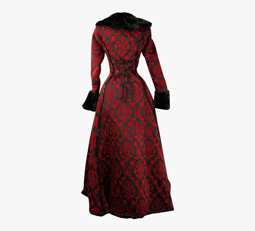 Red Evil Princess Coat - Gown, HD Png Download, Free Download