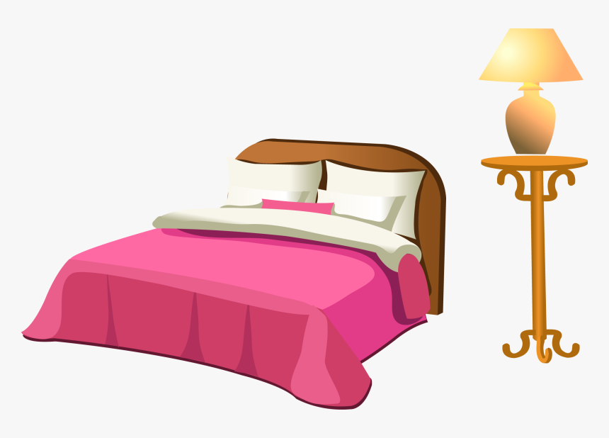 Table Clip Bed Clipart Library - Bed Clipart, HD Png Download, Free Download