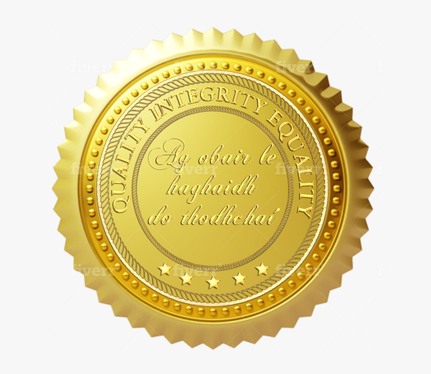 Gold Certificate Seal Png, Transparent Png, Free Download