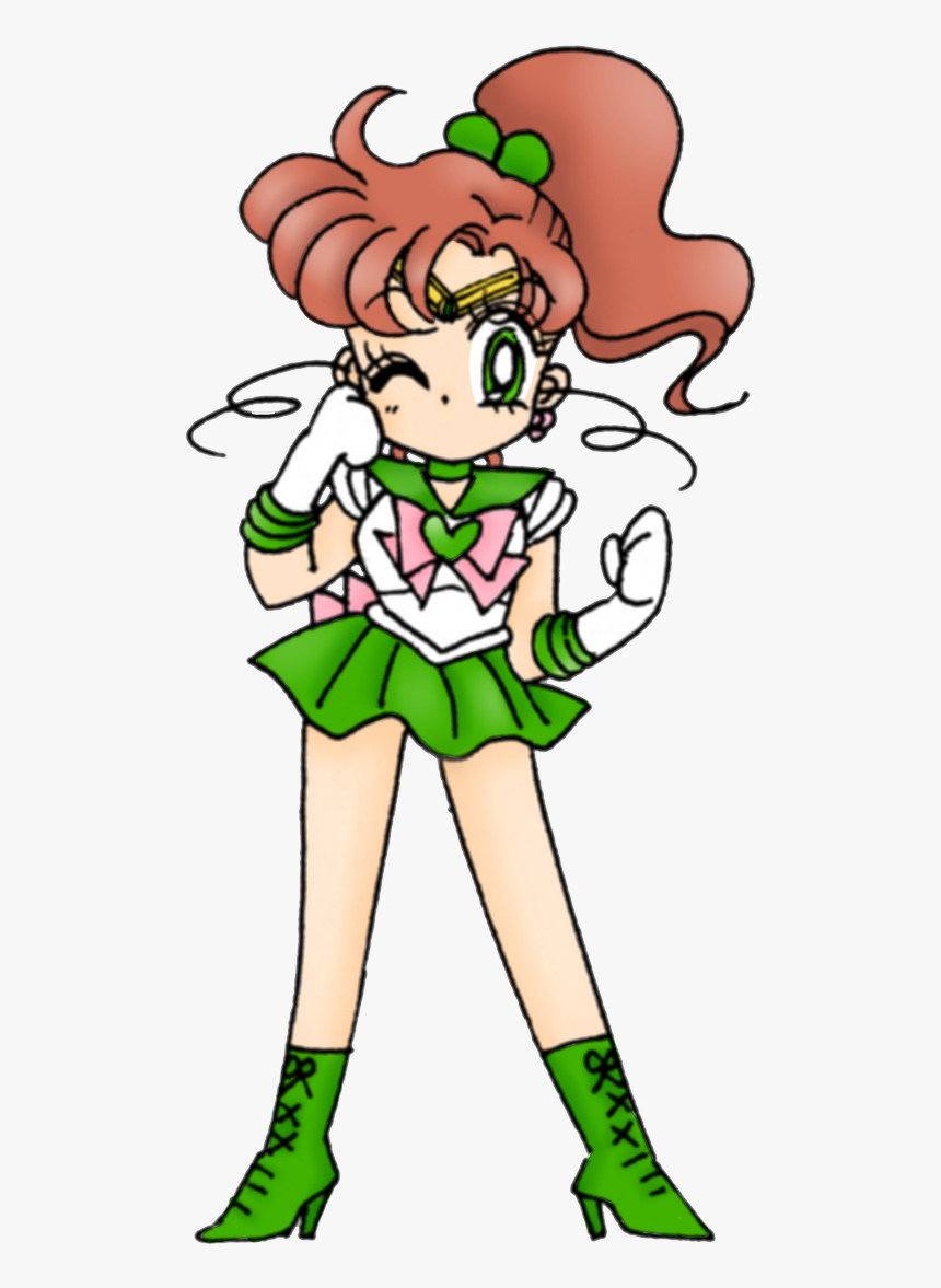 Transparent Sailor Jupiter 
scan By Miss Dream - Cartoon, HD Png Download, Free Download