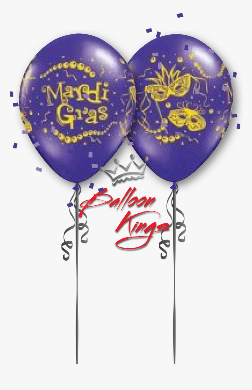 11in Latex Mardi Gras Mask - Qualatex, HD Png Download, Free Download