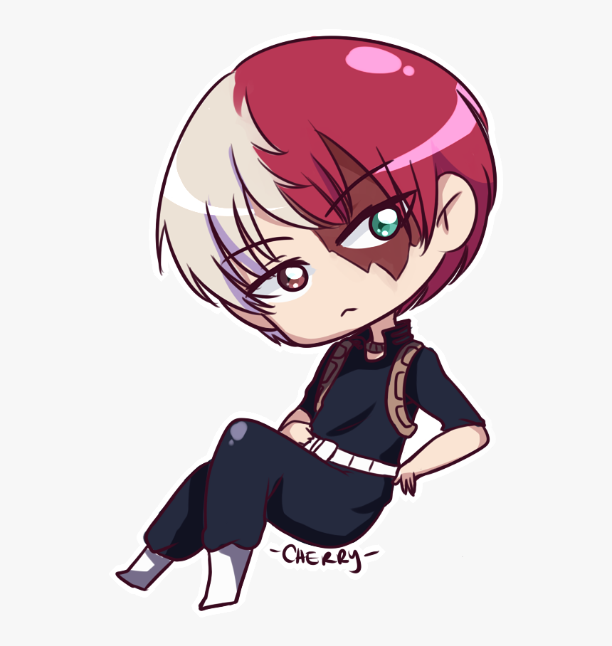 Todoroki Shouto Chibi Png, Transparent Png, Free Download
