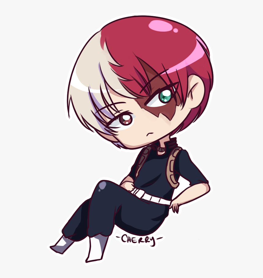 Todoroki Shouto Chibi Png, Transparent Png - kindpng