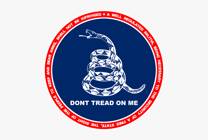 Dont Tread On Me Red White Blue Seal Shirt - Liberty Or Death Flag, HD Png Download, Free Download